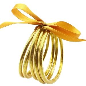 Gold Stackable Bangle Bracelet